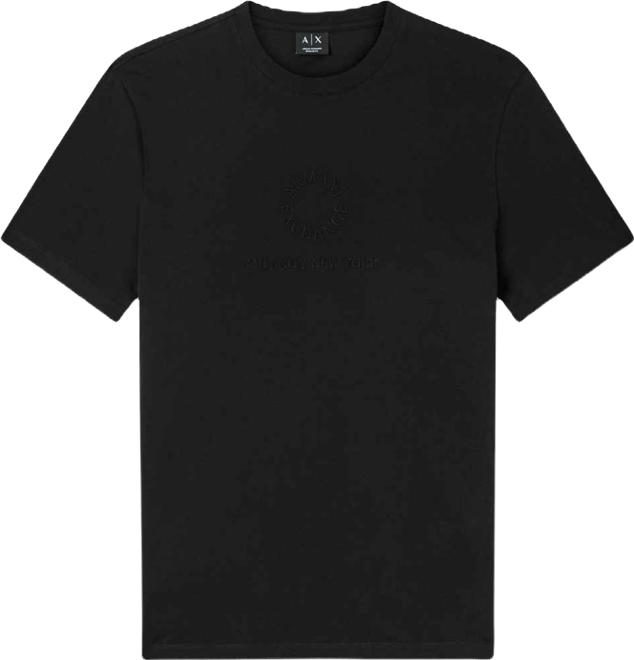 Men's Short Sleeve Tonal Circle Logo T-Shirt