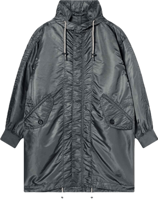 Men's Nylon Twill Trench Coat