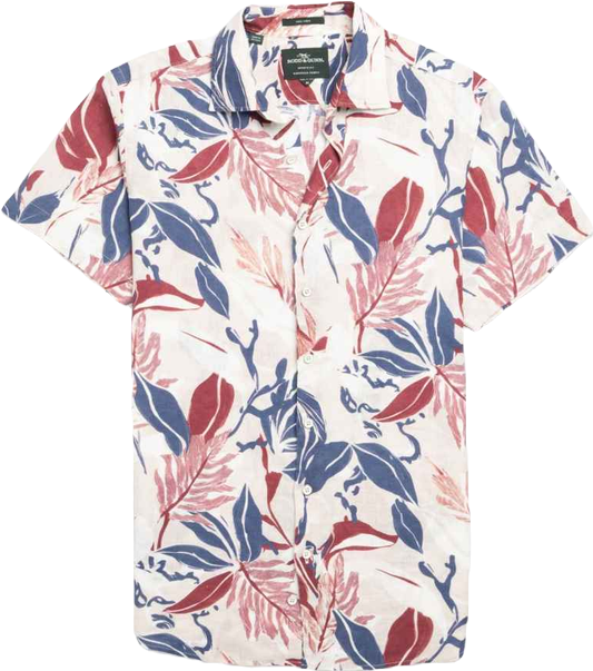 Men's Slim Fit Saltwater Linen Shirt