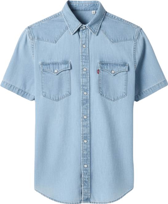 Men's Short-Sleeve Western Shirt