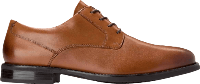 Men's Bedford Plain Toe Lace-Up Oxford Shoes