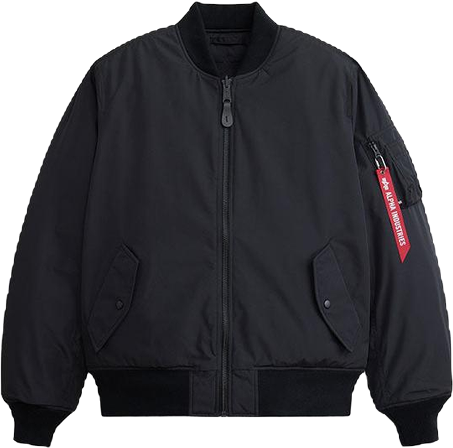 Alpha Industries Men's Reversible Quilted MA-1 Flight Jacket - Macy's