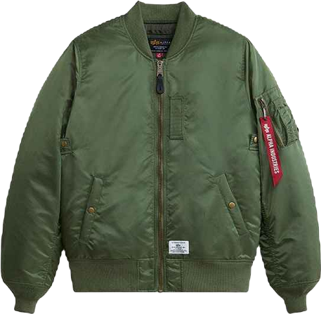 Big & Tall Men Ma-1 Mod Flight Jacket