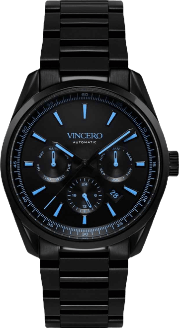 Vincero Men's Reserve Automatic Watch - Sapphire Nebula - Macy's