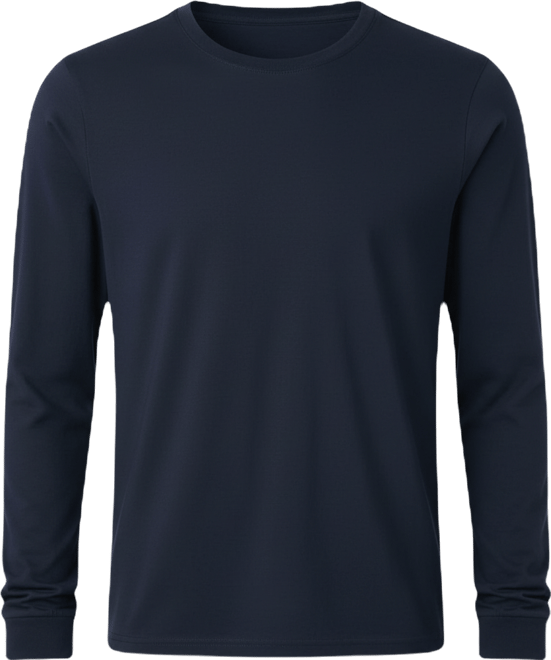 Men's Organic Cotton Essential Long Sleeve Tee
