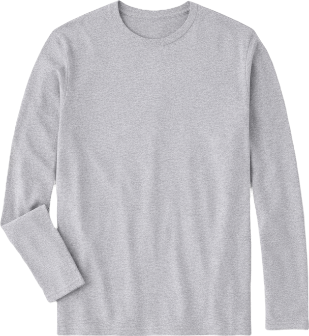 Men's Organic Cotton Essential Long Sleeve Tee