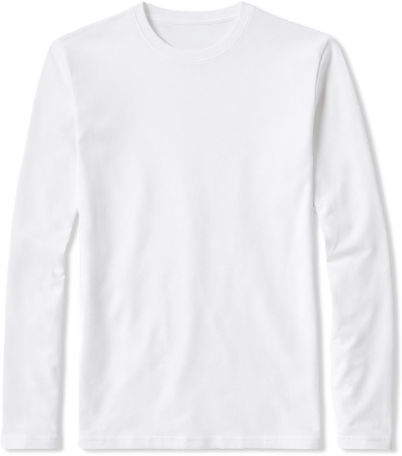 Men's Luxe Signature Slim Long Sleeve Tee Made With Organic Cotton