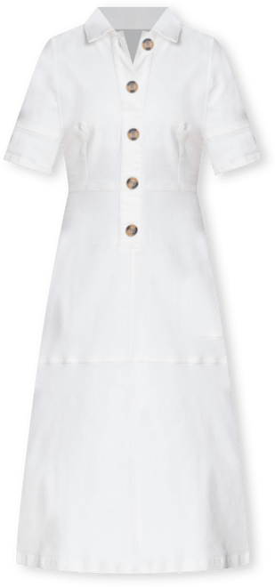 Women's Denim Midi Shirtdress