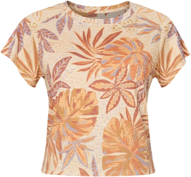 Petite Printed Short-Sleeve Scoop-Neck T-Shirt