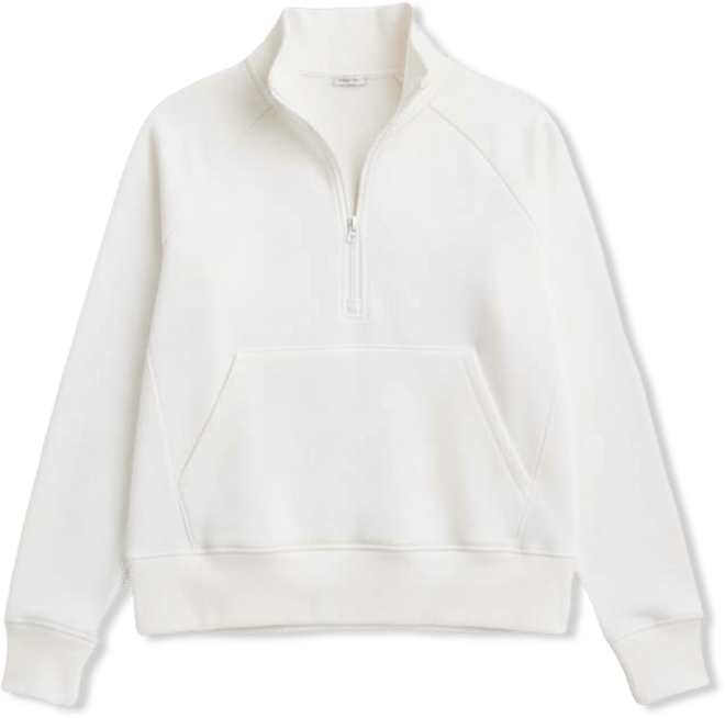 Women's Solid Fleece Quarter-Zip Sweatshirt, Macy's Exclusive