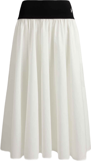 Women's Shirred A-Line Skirt