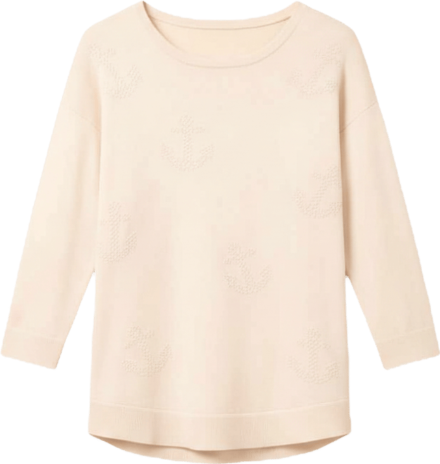 Women's Anchor Textured Sweater Top, Macy's Exclusive