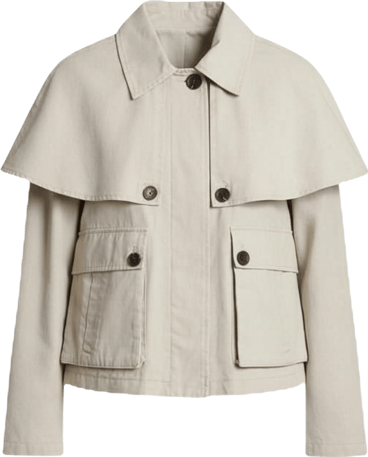 Women's Cropped Cape Jacket