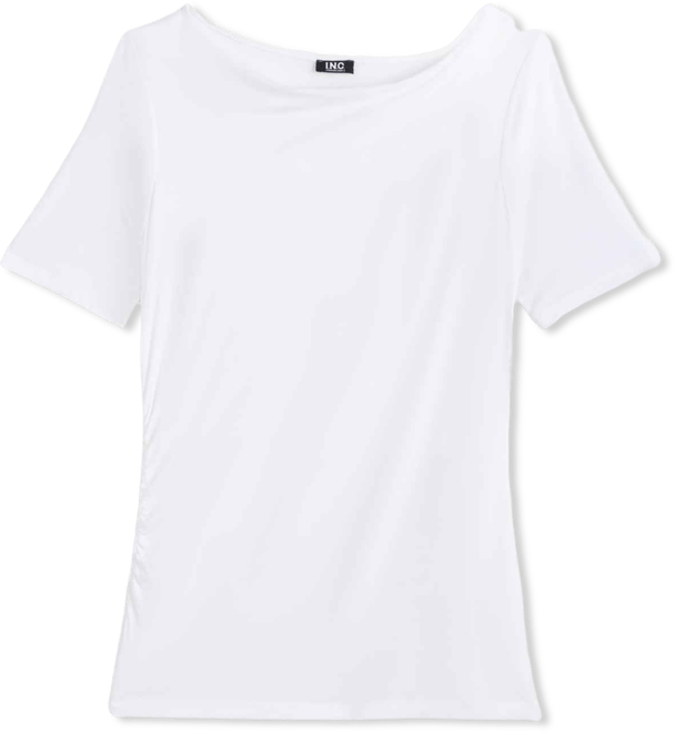 Women's Luxe-Layering Jersey Boat-Neck Short-Sleeve Top, Macy's Exclusive