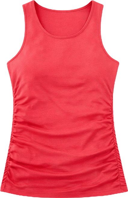 Women's Luxe-Layering Jersey Ruched Tank, Macy's Exclusive