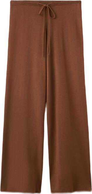 Women's Elastic Waist Straight-Fit Pants