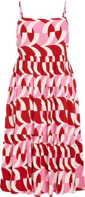 Plus Size Mystic Print Dress