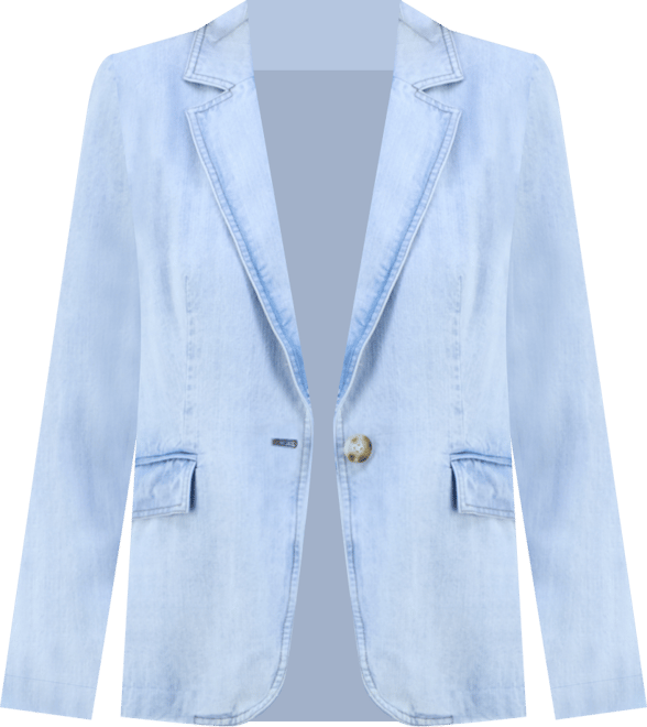 Women's Notch-Collar One-Button Jacket