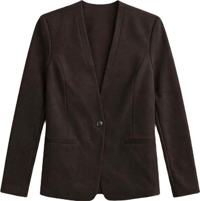 Women's Lennox Collarless Ponte Blazer