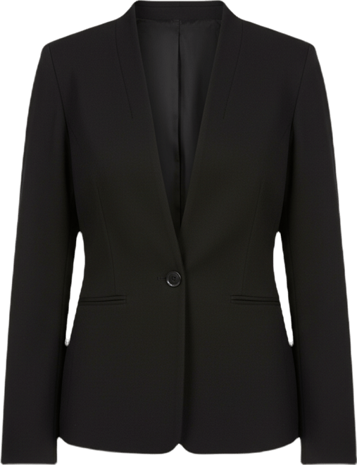Women's Lennox Collarless Ponte Blazer