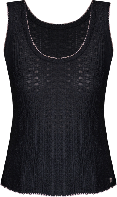 Women's Scoop Neck Sleeveless Knit Tank Top