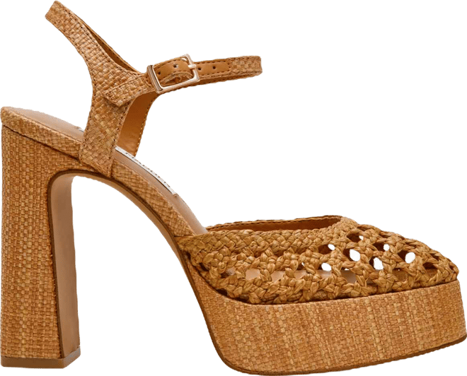 Women's Lexie Woven Adjustable Strap Platform Sandals