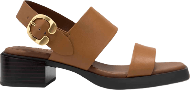 Women's Dove Low Heeled Square Toe Dress Sandals