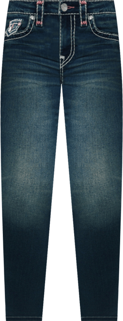 Women's Jennie Mid Rise Skinny Super T Flap Jeans