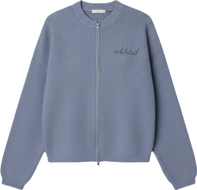 Women's Kris Ribbed Knit Zip Up Sweater