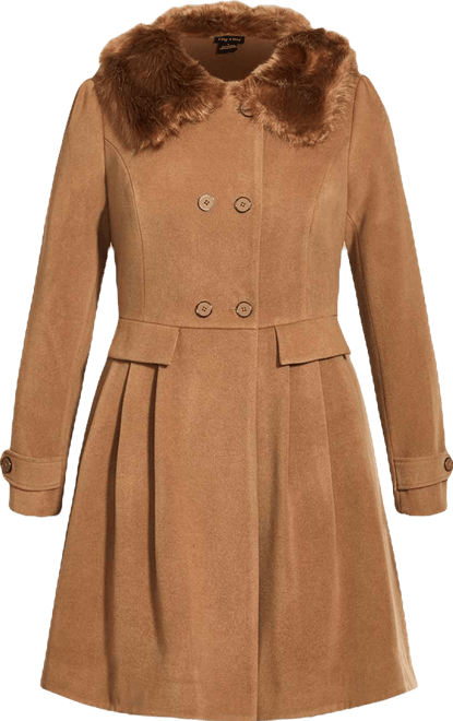 Plus Size Women's Grandiose Coat