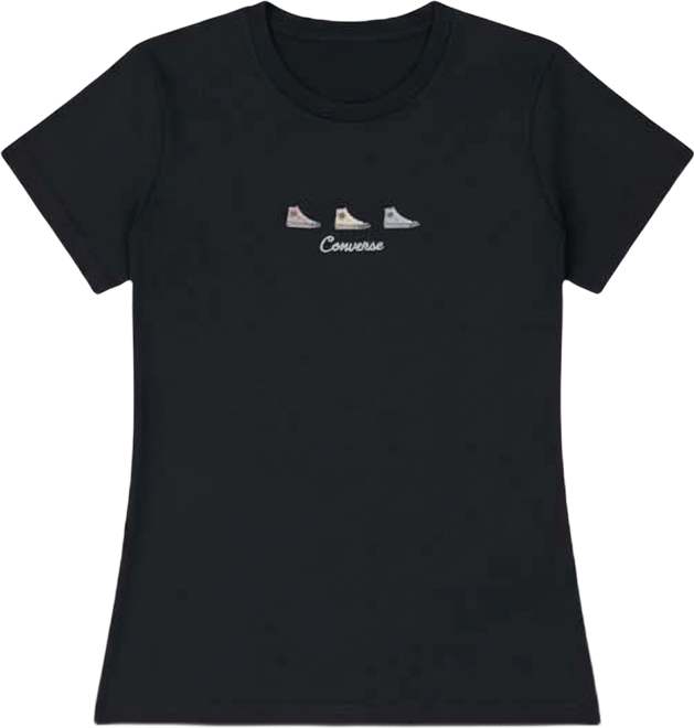 Women's Trio Embroidered T-Shirt