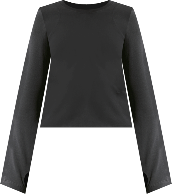 Nike MAVN Haut à manches longues côtelé Dri-FIT pour fille