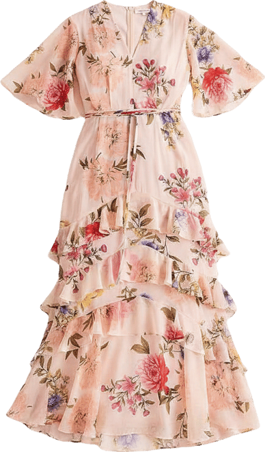 melonie t womens short sleeve floral maxi dress Melonie T at Hamilton Place in Chattanooga, TN