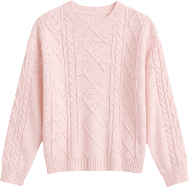 Women's Jessy cable knit oversized sweater