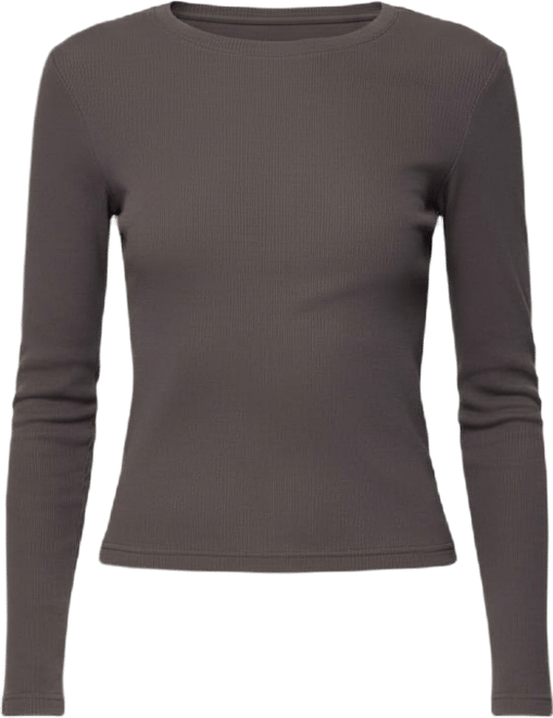 Women's Cicilia Long Sleeve Ribbed T Shirt
