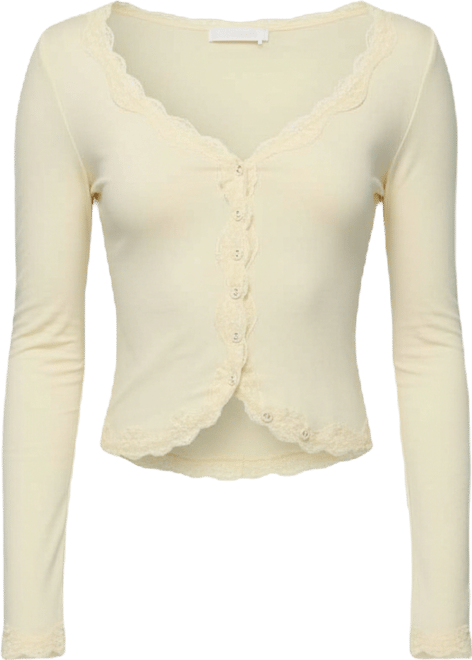 Women's Gayle Lacey Button Up Top