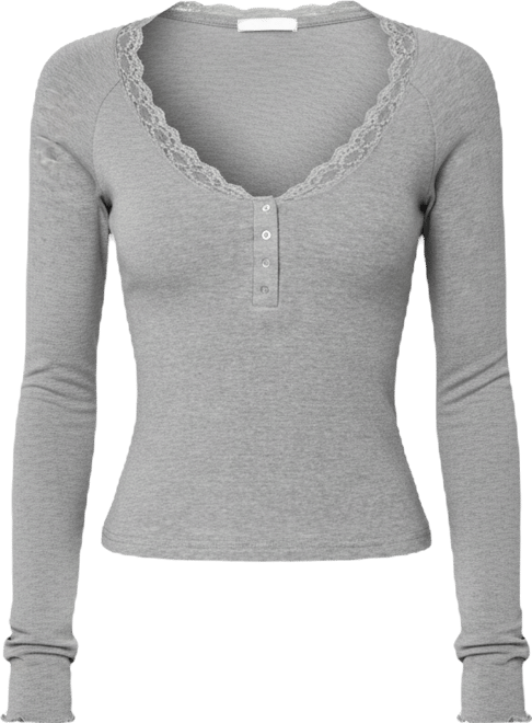 Women's Shanah Lacey Henley Top