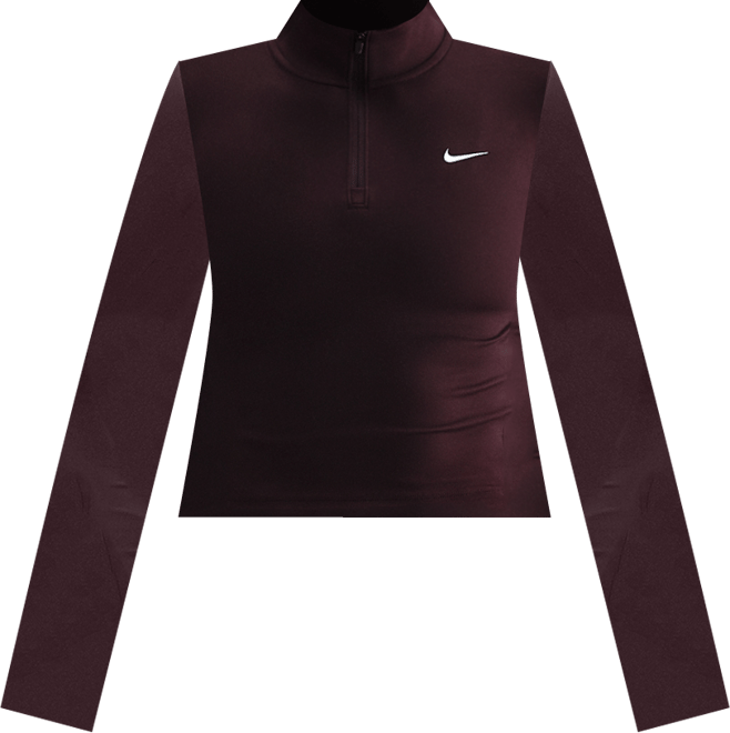 Nike One Fitted Vêtement deuxième couche Dri-FIT à 1/4 de zip pour femme