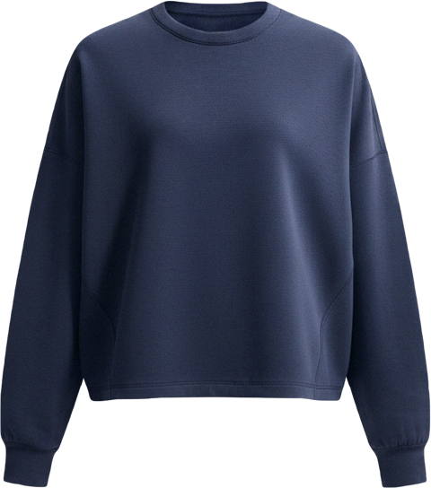 Nike 24.7 ImpossiblySoft Haut oversize à col ras-du-cou Dri-FIT pour femme