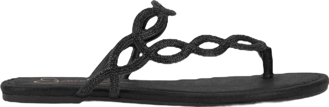 Women's Aloni Jelly Toe Ring Slip-On Flat Sandals