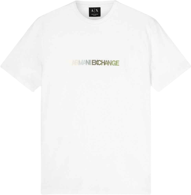 Men's Short Sleeve Rainbow Logo T-Shirt