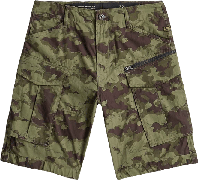 Men's Rovic Printed Zip Shorts