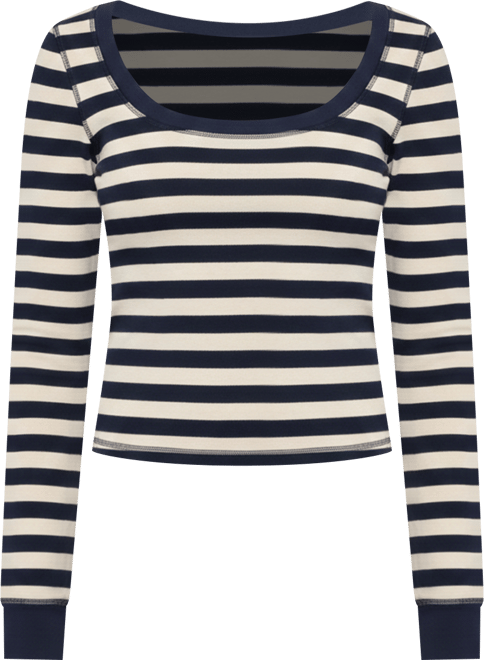 Women's Rainey Striped Long Sleeve Top