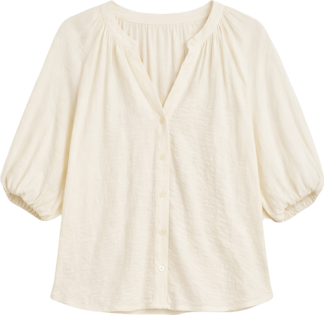 Women's Plenty of Love Bubble Blouse Top