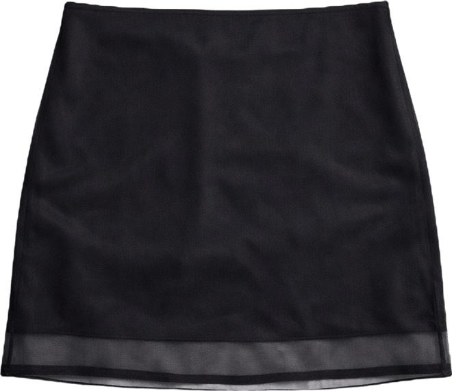 Women's Sheer Mini Skirt