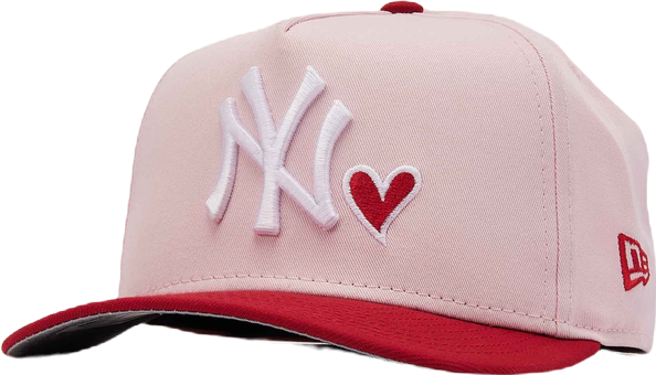 New Era MLB New York Yankees Heart 9Fifty A-Frame Snapback Hat – DTLR