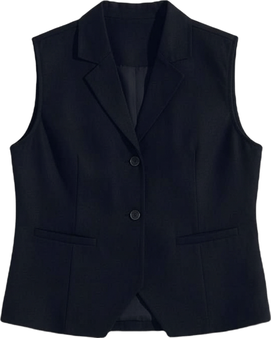 Women's Denim Look Vest