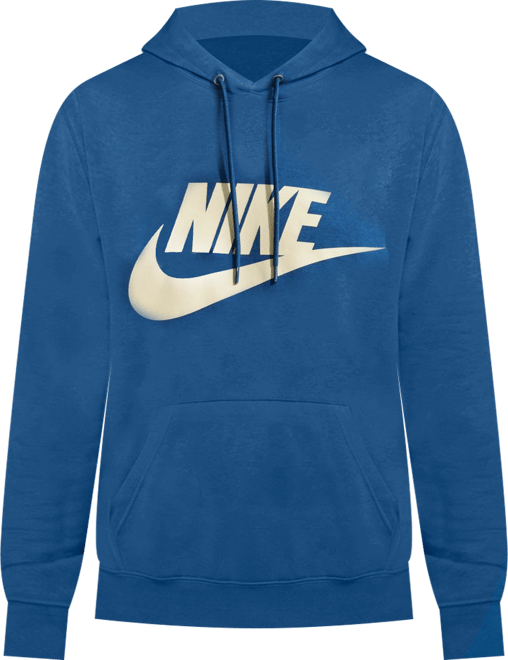 Men's Club Fleece Standard-Fit Logo-Print Hoodie