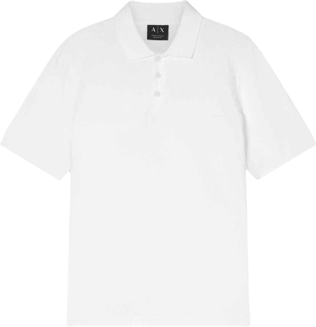 Men's Short Sleeve Mercerized Cotton All Over Logo Print Polo Shirt