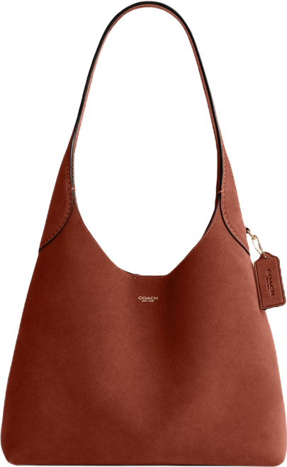 Brooklyn Medium Suede Shoulder Bag 28